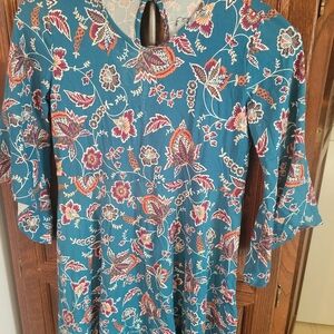 GIRLS FLOWERED DRESS